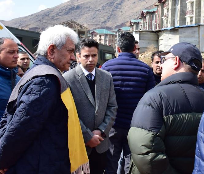 LG while visiting